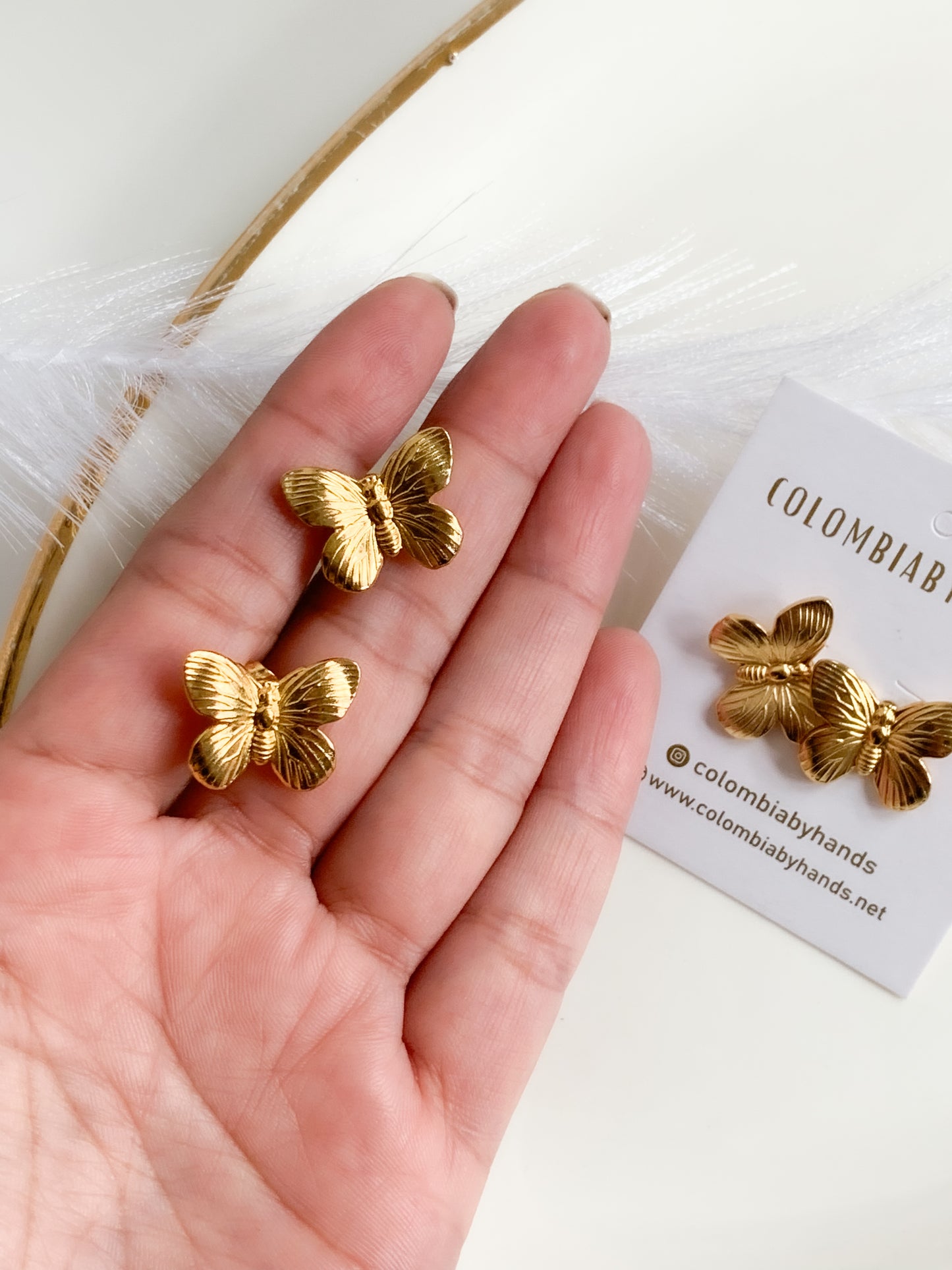 Butterfly earrings