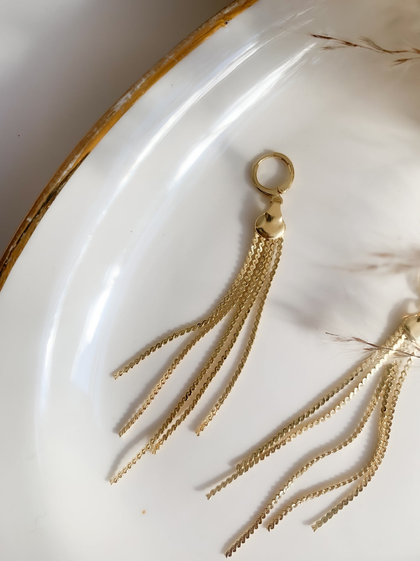Lyna large earrings