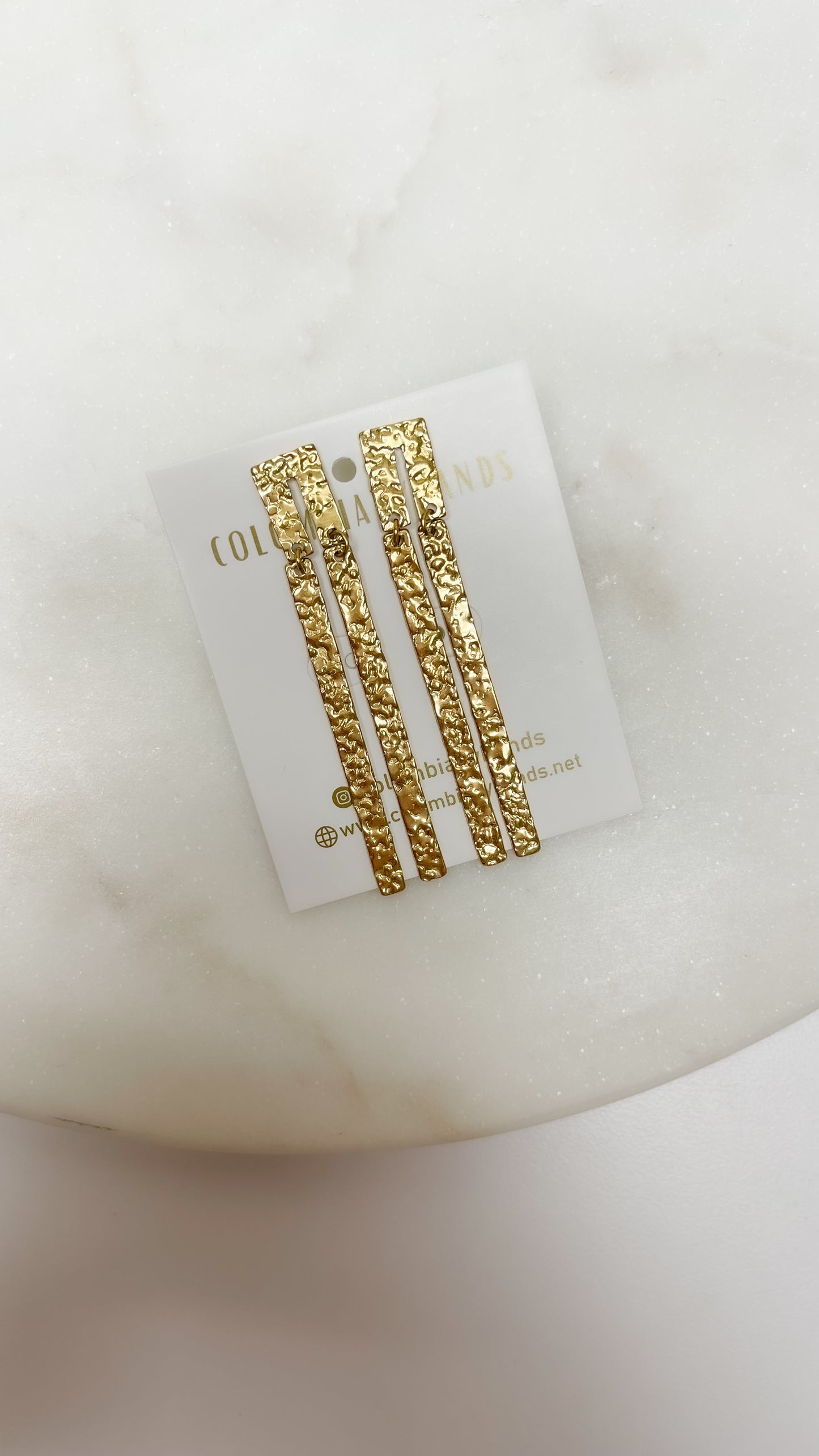 Large earrings