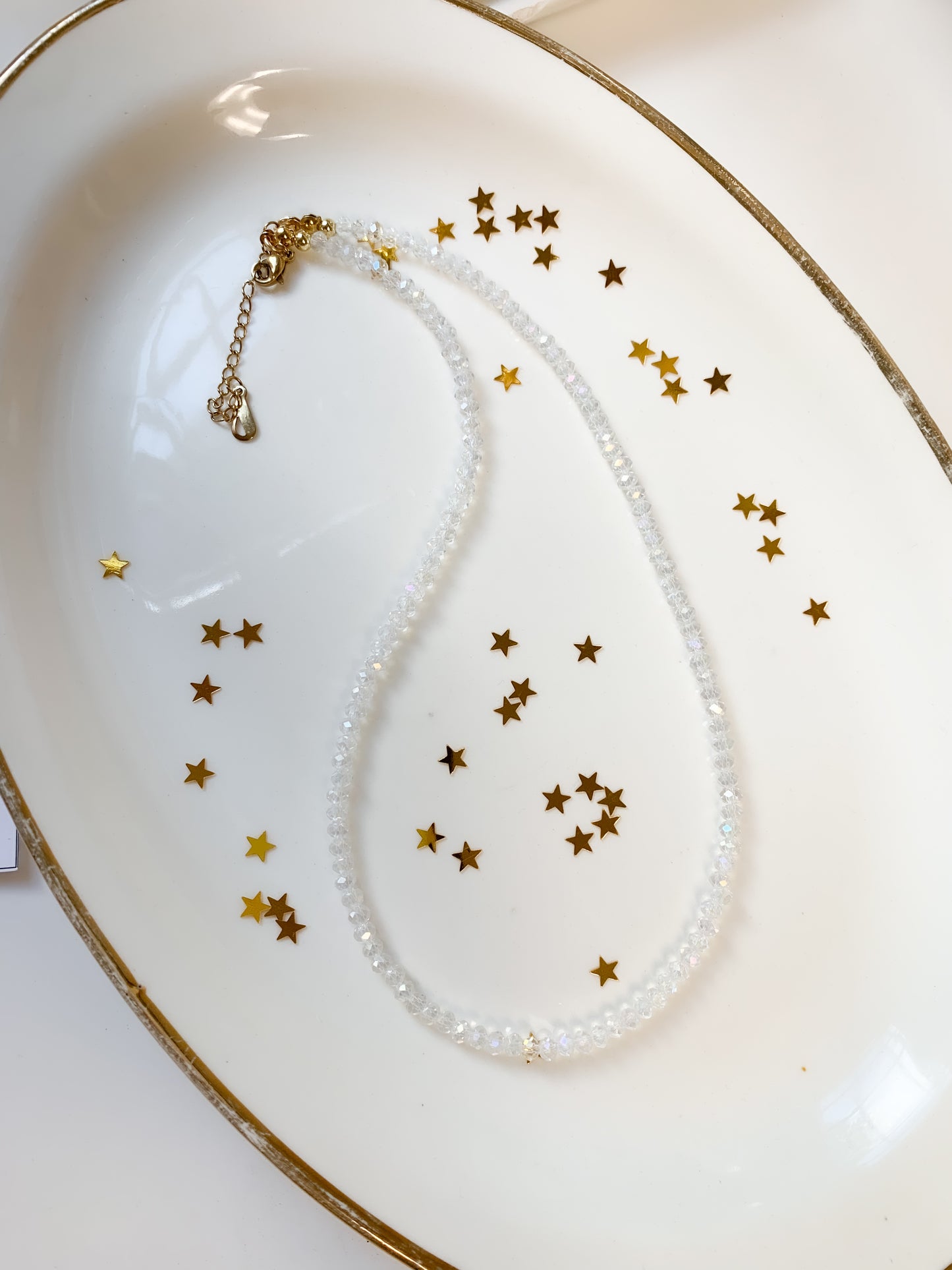 Clear necklace