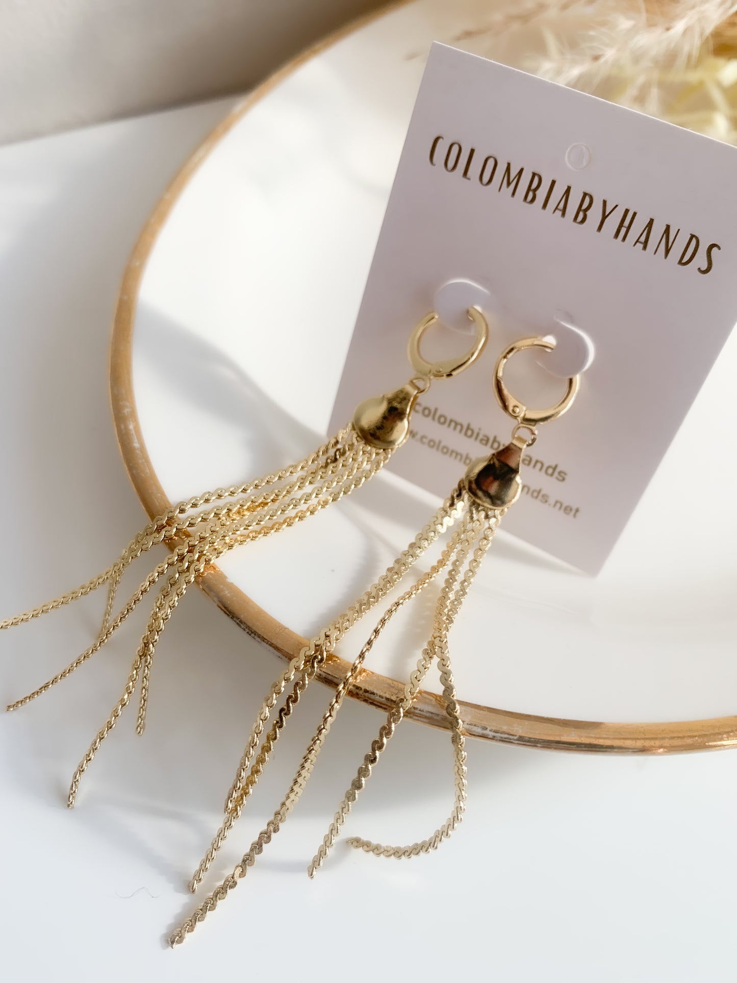 Lyna large earrings
