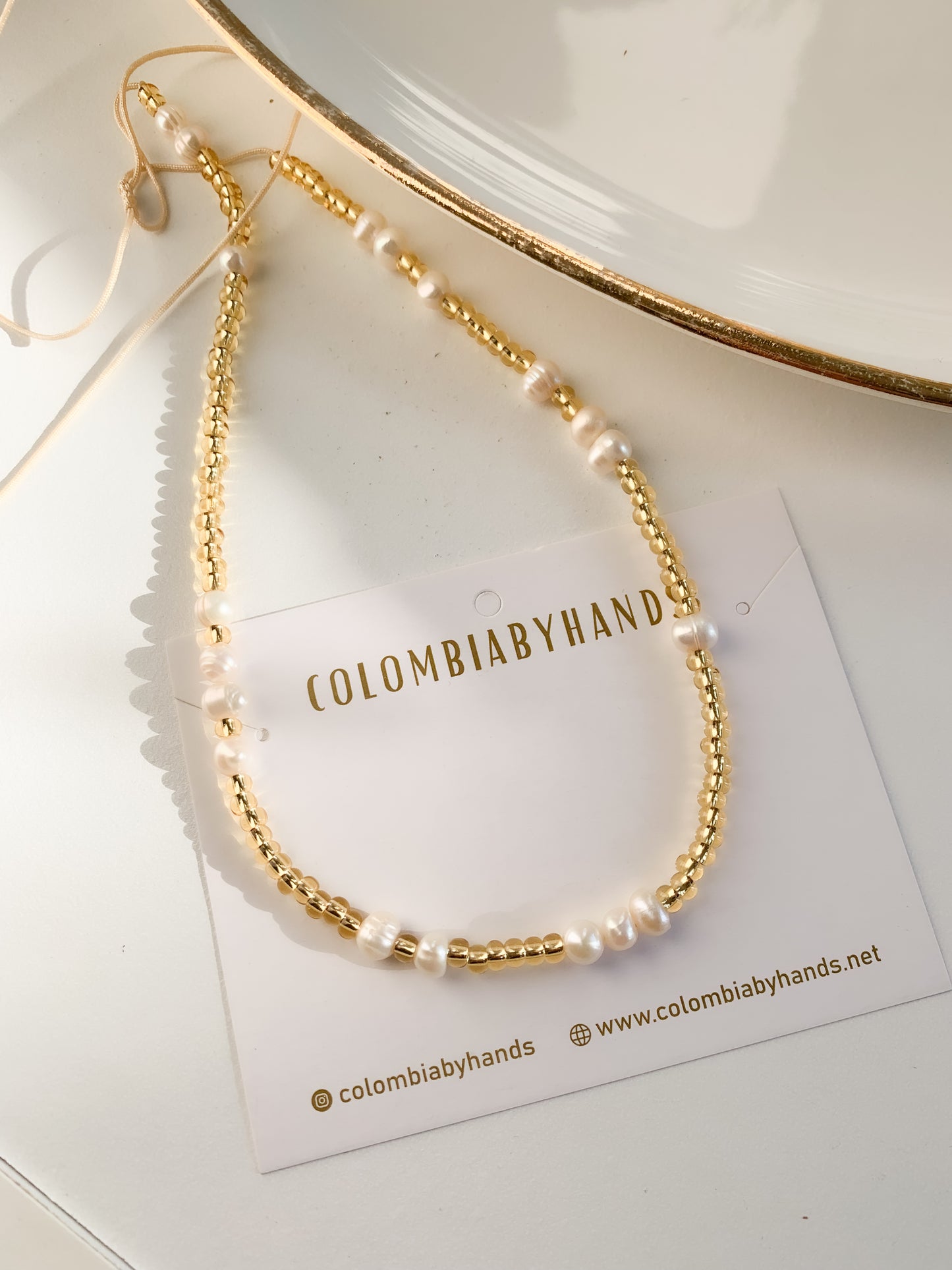 Choker tejido