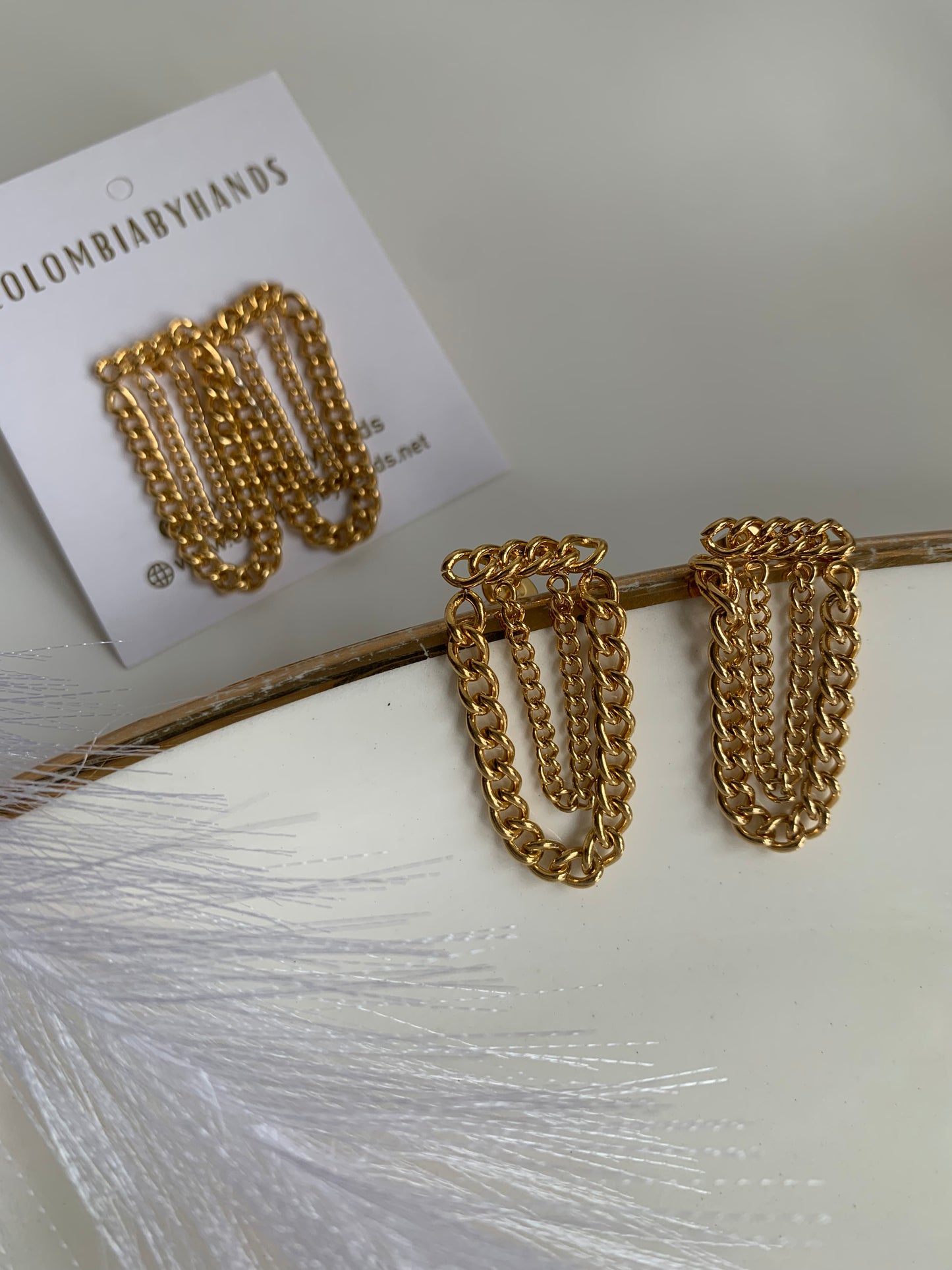 Cuban earrings